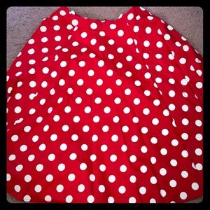 Gorgeous polka dot swing skirt new